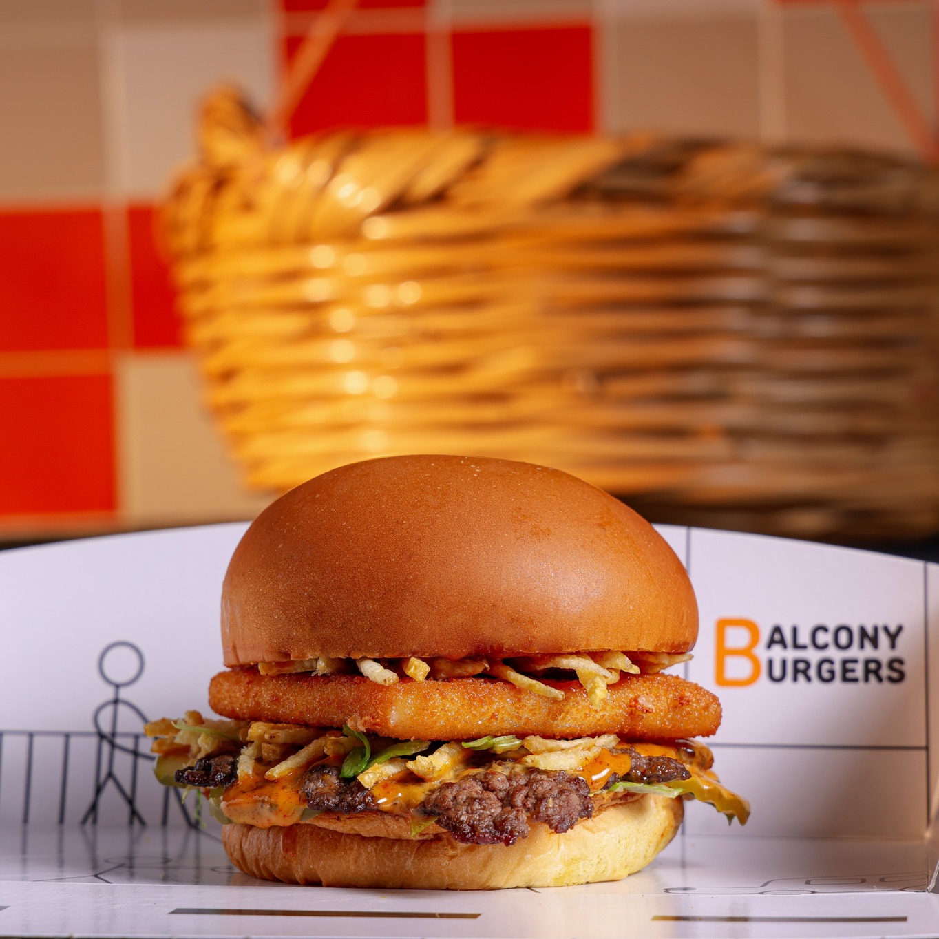 Mozzarella Beef Burger